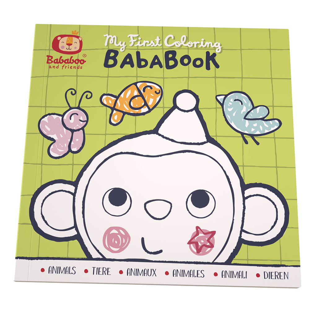 BabaBook - Mon premier livre de coloriage « Animaux »
